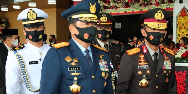 Panglima TNI Hadiri Sidang Tahunan MPR-DPR-DPD RI Tahun 2020