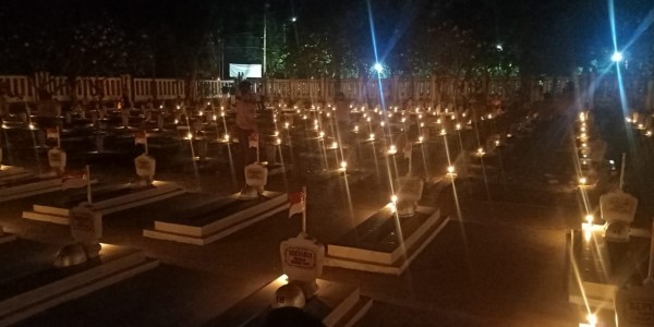 Seribu Lilin untuk Arwah para Pejuang Indonesia
