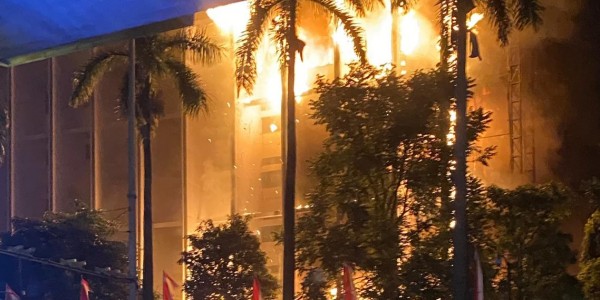 DPR Minta Polisi Selidiki Penyebab Kebakaran Kantor Kejagung