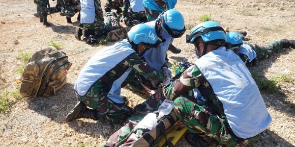 Satgas Yon Mekanis TNI Konga XXIII-N/UNIFIL Gelar Latihan East Angel ll-20