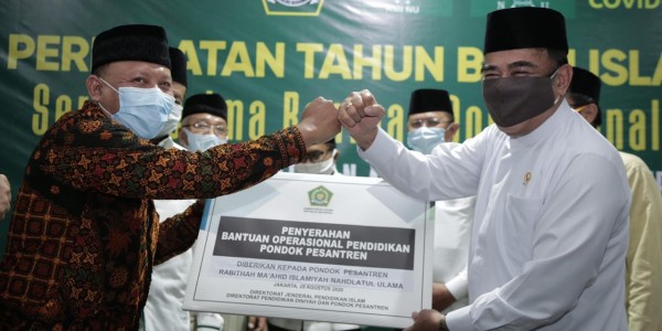 Bantuan Pesantren Mulai Cair, Menag: Semoga Dimanfaatkan dengan Baik