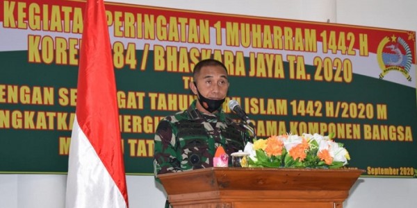 Korem Bhaskara Jaya : Tahun Baru Islam Dijadikan Ajang Perbaiki Diri