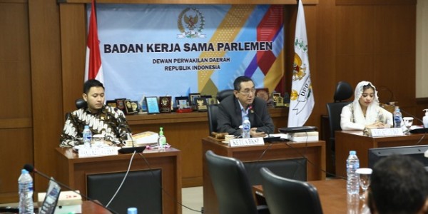 BKSP DPD RI Beri Ucapan Selamat Atas Pelantikan Ketua Baru Senat Malaysia