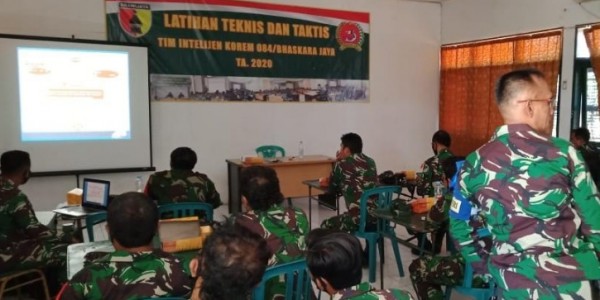  Latihan Teknis, Asah Kemampuan Aparat Intelijen Korem