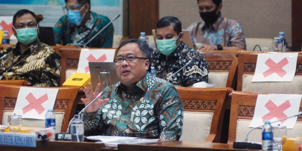 Menritek Bahas Vaksin Covid-19 Di Komisi VII DPR