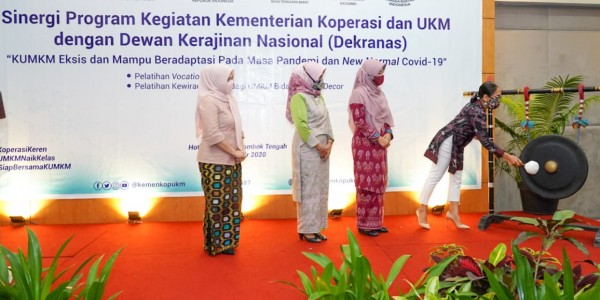 Dekranas Harap Pelaku UMKM Tetap Eksis Di Tengah Covid-19
