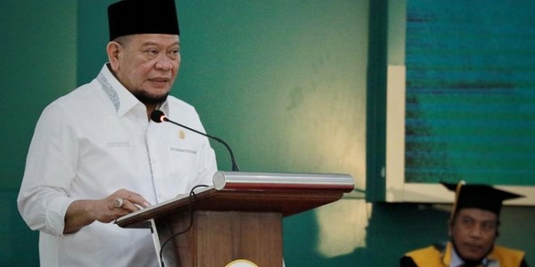 Orasi di IAIN, LaNyalla Soroti Darurat Akhlak dan Adab