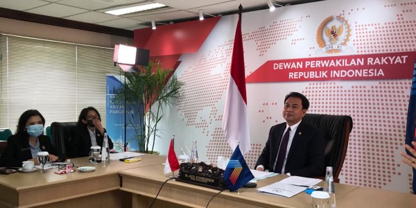 Azis Syamsuddin: Parlemen Asean Sepakat Selesaikan Covid-19 dan Konflik LCS Bersama