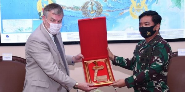 Panglima TNI Terima Kunjungan Kehormatan US Under Secretary of Defense for Policy