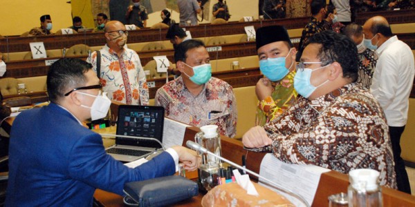 Doli Kurnia Pimpin Rapat  Dengan  Mendagri, DKPP Dan Bawaslu