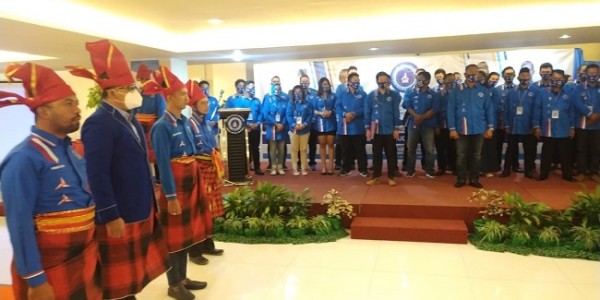 Lantik DPD BMI Sulsel, AHY: Bersama Kita Kuat, Bersatu Kita Bangkit