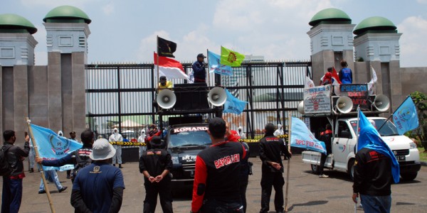 Buruh Tolak Omnibus Law