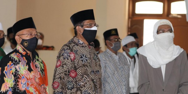 Ke Madura, Mahfud MD Ajak Kiai Kampanye Protokol Kesehatan