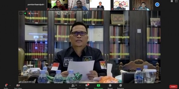 DPD RI Sudah Maksimal Perjuangkan Aspirasi Daerah dalam Omnibus Law