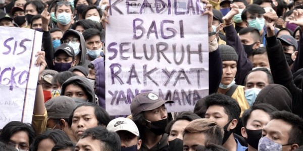 Antisipasi Demo UU Ciptaker, Lalu Lintas Sekitar Istana Dialihkan