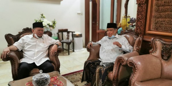 Jelang Reses, LaNyalla Temui Ketum PBNU Bicara Kebangsaan