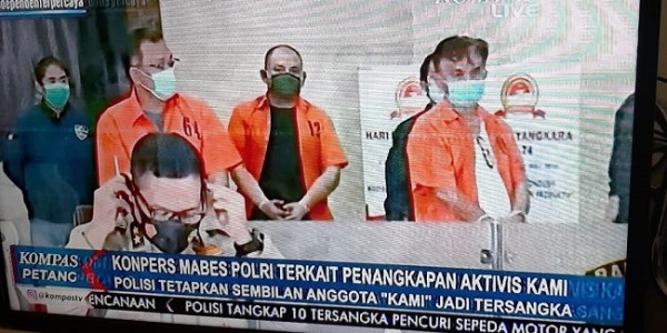 Aktivis KAMI Diborgol dan Dipamerkan, Lieus Minta Polisi Berhenti Jadi Alat Kekuasaan
