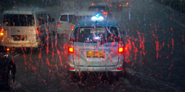 Jakarta Diguyur Hujan Lebat