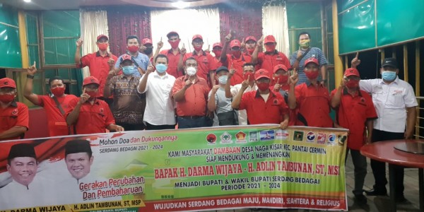 PDI Perjuangan Tetap Solid dan Komit Menangkan Paslon Urut 1 di Pilkada 2020