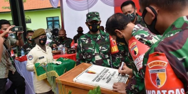 Koramil Grabagan Diresmikan Pangdam