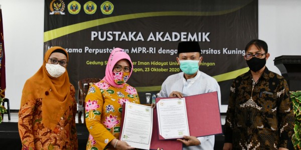 Perpustakaan MPR Jalin Kerjasama dengan Universitas Kuningan