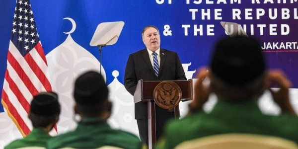 Kecam Ekstremisme, Menlu AS Sebut Indonesia Contoh Harmonis Beragama