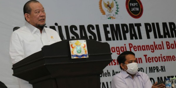 Bicara Pancasila dan radikalisme, LaNyalla Luruskan Pandangan yang Salah Terhadap Islam