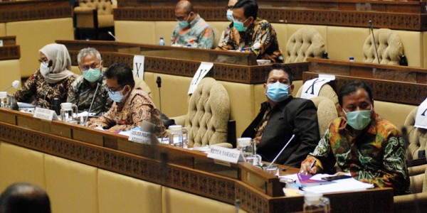 KPU,Bawaslu, Dijen Otonomi Daerah Raker Dengan Komisi II DPR