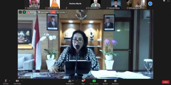 Kinerja Kemen PPPA Dijempol DPD RI