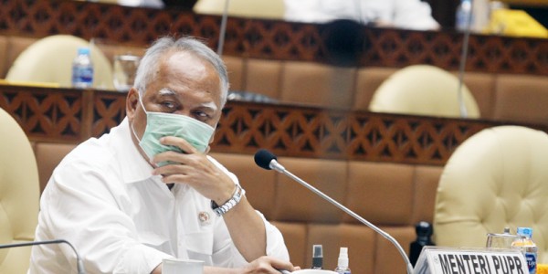 Menteri PUPR Raker Dengan Komisi V DPR