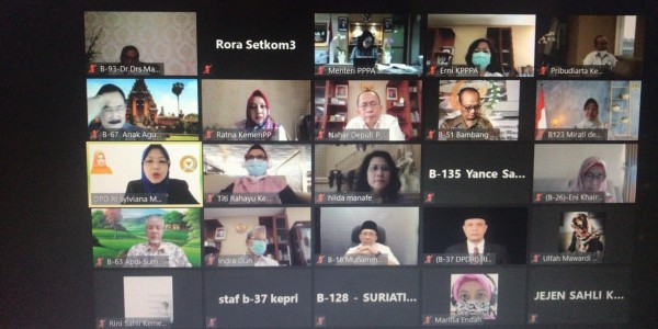 Komite III DPD RI Apresiasi KemenPPPA RI Lindungi Anak di Masa Pandemi Covid-19