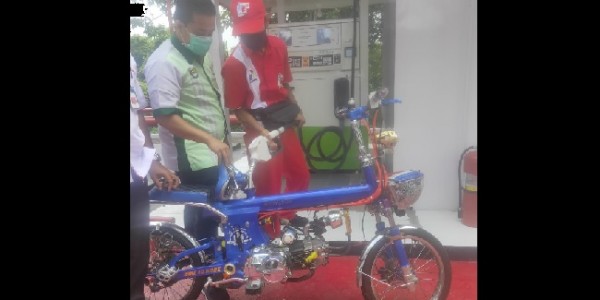 Pertamina Dirikan SPBU Modular di Universitas Riau