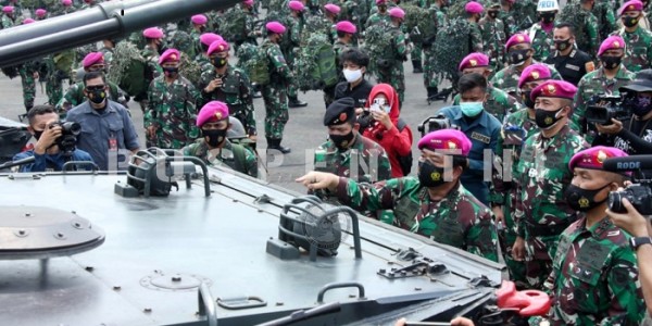 Panglima TNI Sidak Tiga Markas Komando Pasukan Khusus TNI