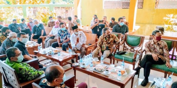 Mau Bangun Pusdiklat, Ketua KPU RI Sambangi Rumah Bupati Subang