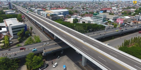 Untuk Kelancaran Arus Logistik di Makassar, Tol Layang Pettarani Siap Dioperasikan