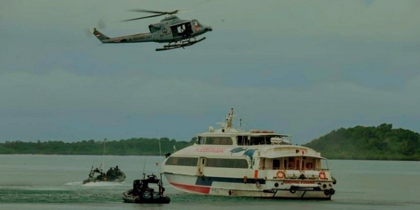 Koopssus TNI Laksanakan Operasi Pembebasan Sandera di Selat Malaka