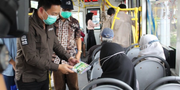 Yayasan Enesis Ajak Masyarakat Pakai Transportasi Publik