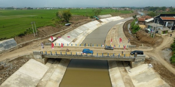 Siap Diresmikan, Floodway Cisangkuy  Tambah Kapasitas Penanganan Banjir di Bandung