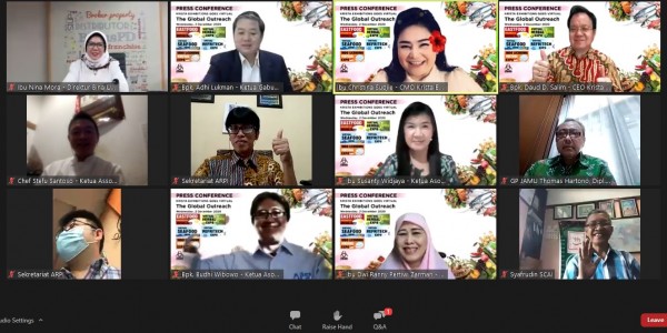 Ratusan Peserta Lokal dan Internasional Ikuti Pameran Eastfood Indonesia Virtual Expo 2020