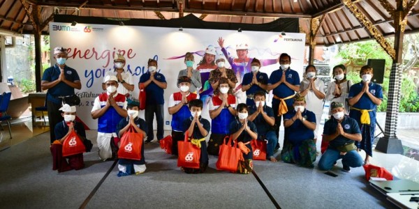 Jelang Miladnya ke-63, Pertamina Gelar Aksi Kemanusiaan di 105 Yayasan