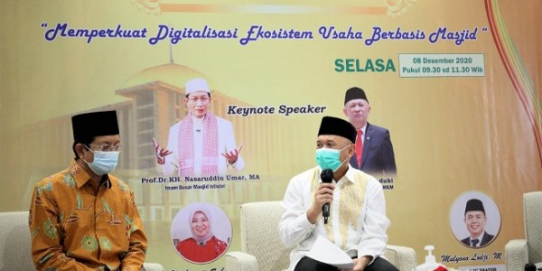 Teten Dorong Masjid Jadi Wadah Pengembangan Ekonomi Syariah