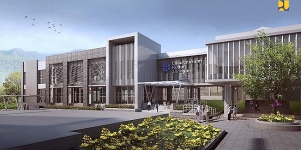 Kementerian PUPR Rampungkan Penataan Kawasan Taman Anggrek Kebun Raya Bogor 