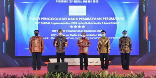 Terapkan Inovasi Digital Bidang Perumahan, PUPR Raih 3 Top Digital Awards 2020