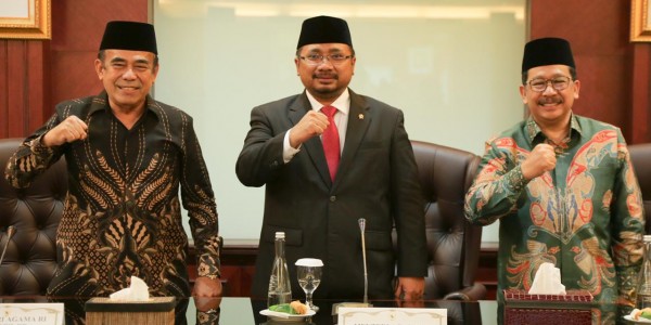 Serah Terima Jabatan Menag, Gus Yaqut Berjanji Akan Jadi Menteri Semua Agama