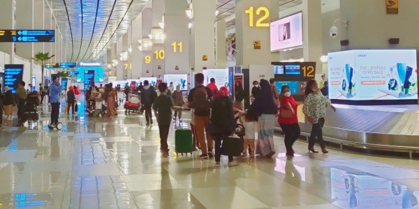 Memasuki Nataru, Lalu lintas penerbangan Bandara Soekarno-Hatta Padat