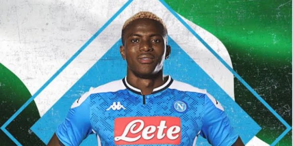 Striker Napoli Victor Osimhen Positif COVID-19