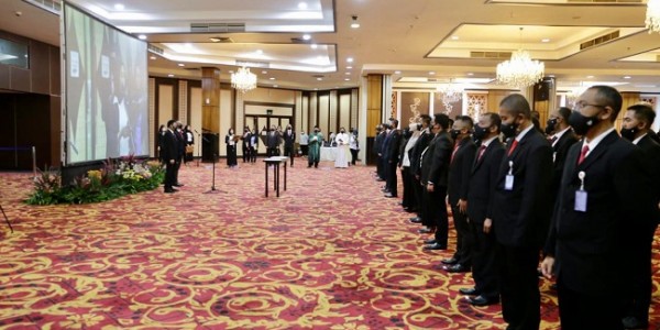 Siap Tancap Gas 2021, Dirut LPDB Lantik 51 Pejabat Struktural 