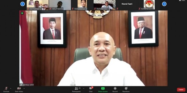 Teten: Di Negara Besar, Sektor Pertanian Maju karena Koperasi 