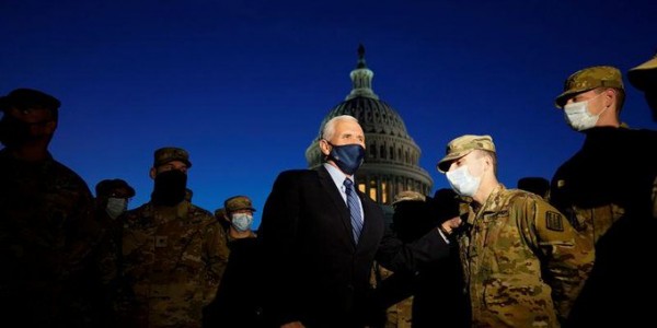 Pence Pastikan Pelantikan Joe Biden dan Kamala Haris Aman
