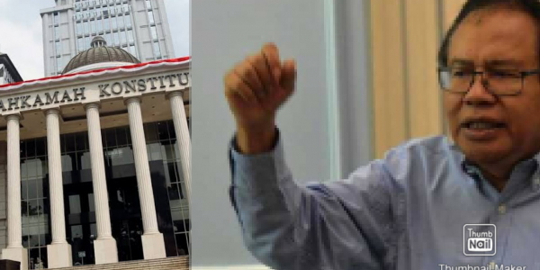 Gugatan PT Di Tolak,  Rizal Ramli: MK Sebagai Mahkamah Kekuasaan